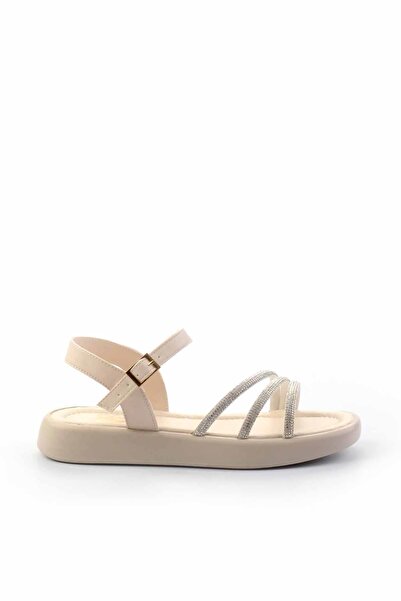 Bambi Beige Women's Sandals K05311023009