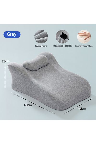 Choice 60x42x23cm Grey Lie On The Bed Sleeping Pillow Lie On The Bed Artifact Multifunctional Prone Positio