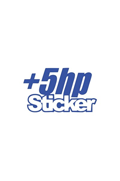 Reysa Tasarım 5 Hp Sticker 17X17 cm Blue