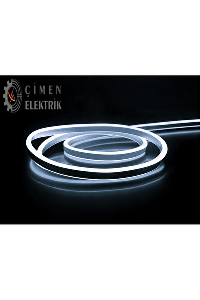 Genel Markalar 12V Çok Renkli Dış Mekan Neon Hortum, 5 Metre, Beyaz Led Işık, Yüksek Kalite