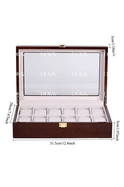 Choice 12 slots Z Luxury Wooden Watch Box 1/2/3/5/6/10/12 Grids Watch Organizers 6 Slots Wood Holder Boxes