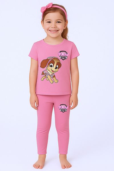 HÇM Girl's Tights Set with Hair Band Gift Printed C64