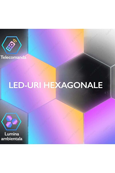 Huerler Lampă modulară tactilă hexagonală Huerler LD701