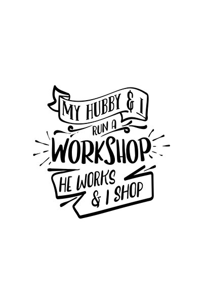 Reysa Tasarım Workshop Sticker 17X17 cm Black