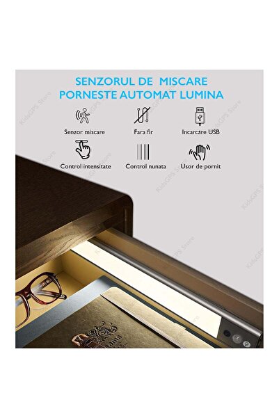 Huerler Lampă cu senzor LED inteligentă Night Buddy