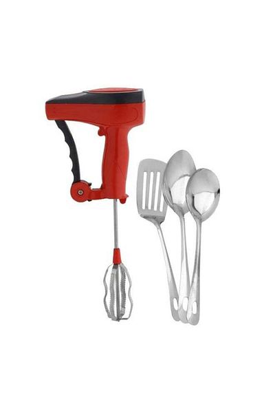 DELCASA Hand Blender with 3pcs Serving Spoon