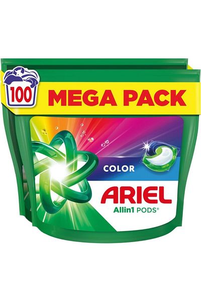 Ariel All-in-1 Pods Laundry Capsules 100 Washes 100 Pcs.