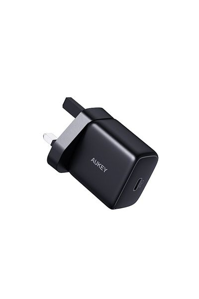 AUKEY Swift 30W PD - Type-C compact size wall charger for ,iPhone,Samsung PA-R1P - Black