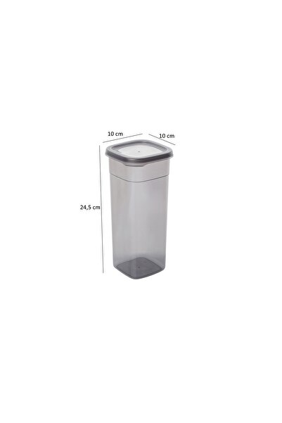 UnicUtil Set of 6 food containers, UniqueUtil, Spacious Modern, Anthracite