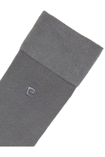 Pierre Cardin Erkek Bambu Karışımlı Gri Soket Basic Çorap 50308446-100