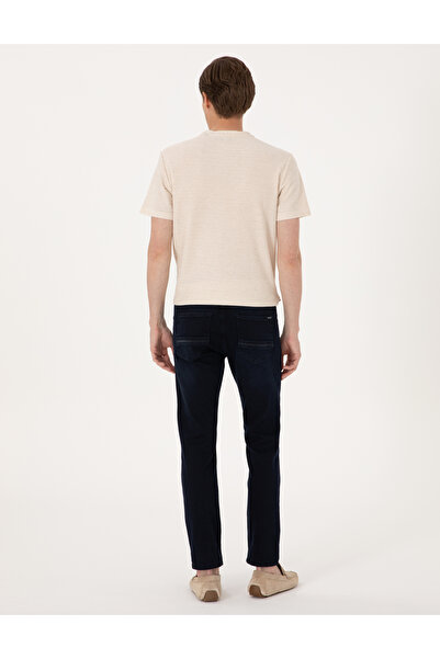 Pierre Cardin Koyu Lacivert Slim Fit Jean Pantolon 50308996-VR100