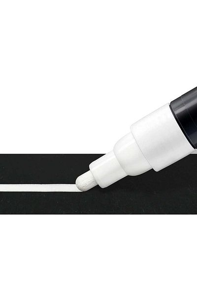 Staedtler Marker permanent cu vopsea acrilică Lumocolor alb