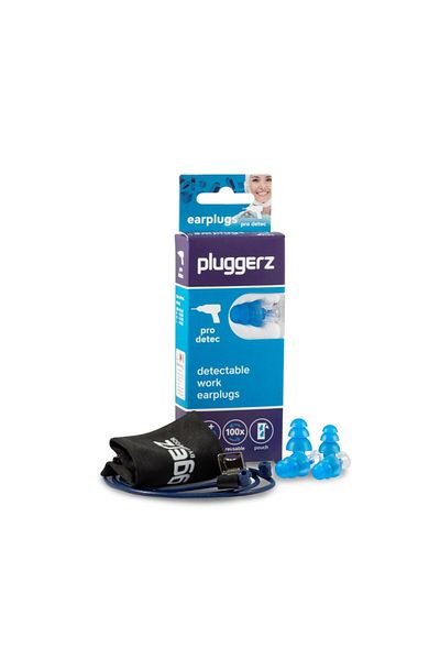 PLUGGERZ Dopuri de urechi din silicon pentru detectarea zgomotului, protecție în medii zgomotoase, Pluggerz Pro Detec, 4 buc.
