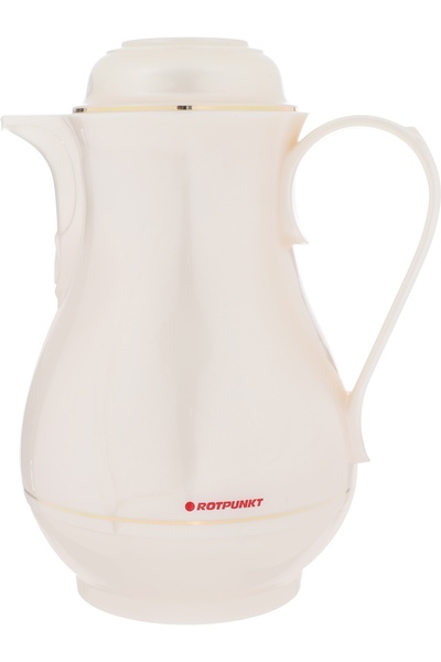 Generic ترمس روتبونت، سعة 1 لتر، وعاء داخلي زجاجي، غلاف خارجي بلاستيكي - لون ...