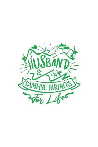 Reysa Tasarım ملصق الزوج 17x17 سم أخضر