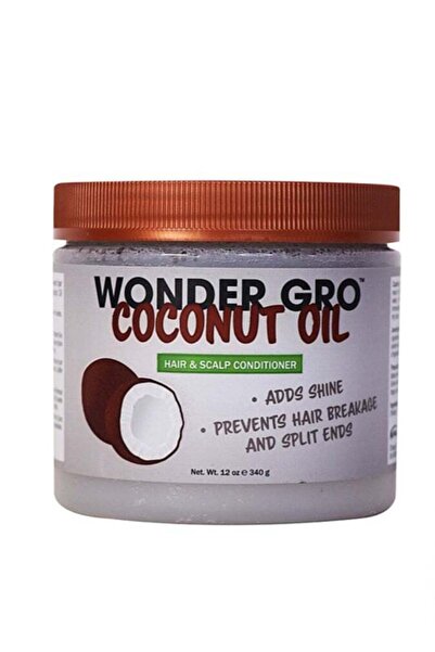 Wonder Gro بلسم زيت جوز الهند للشعر وفروة الرأس - 340 جرام