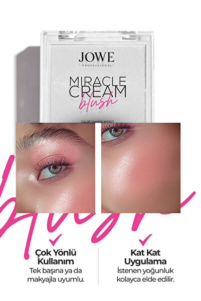 JOWE Miracle Cream Blush – Color Changing Blush