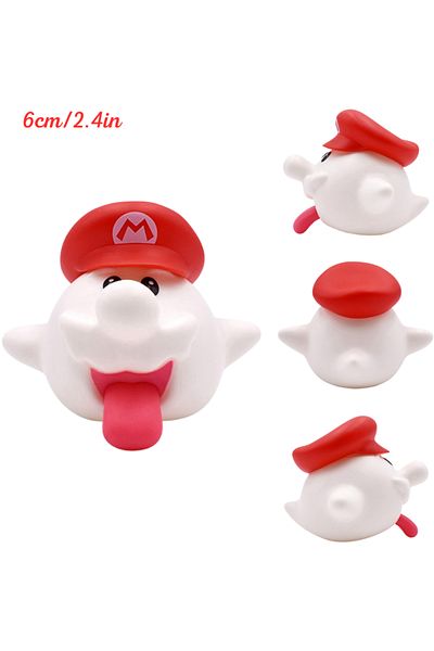Takara Tomy Luigi 2 Super Mario Bros Bowser Jr Luigi Boo Figures Model Toys Wario Goomba Yoshi Toad Waluigi Pvc