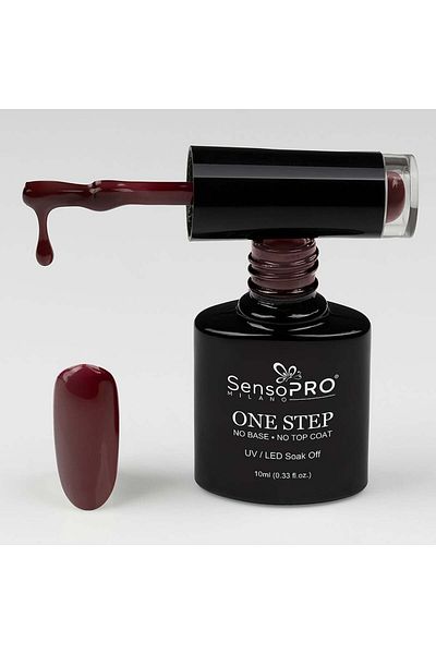 SensoPRO Milano Oja semipermanentă într-un singur pas 10ml, Popular Burgundy #036