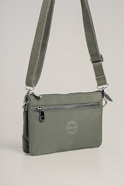 Getcho Frent Green Women's Crossbody Bag Small Size Zippered - Lightweight Structure Adjustable Strap Daily Use