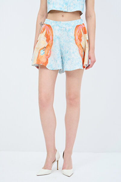 adL Desenli Şort