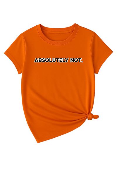 uyguntarz Unisex Απολύτως Όχι. Μπλουζάκι με σχέδιο