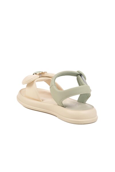 Guja Green Textile Girl's Sandals 25Y600-5 F
