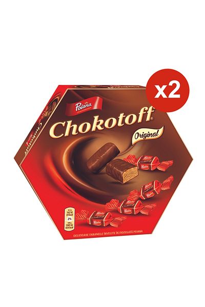 Poiana Bomboane Chokotoff 238 g x2 buc