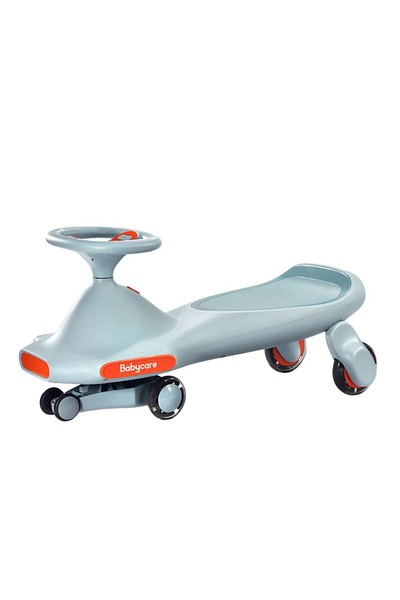 Baby Care Wiggle Ride-On Araba NyokiRoad, LED Farlı, Müzikli Sessiz Sürüş Arabası