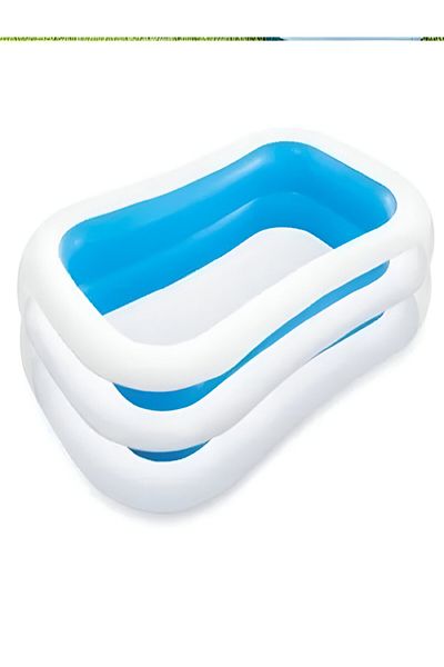 Intex Swim Center Family Pool – 2.62m x 1.75m x 56cm (103" x 69" x 22")