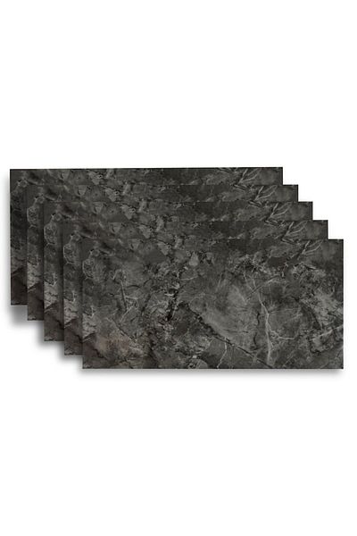 HOZRO Set 50 x Placi imitatie Marmura autoadezive HOZRO, Model abstract, pentru pereti, acopera o suprafat
