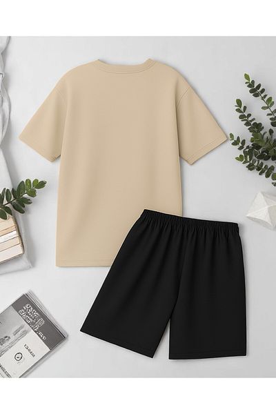 uyguntarz Unisex Απολύτως Όχι. Σετ σορτς μπλουζάκι με σχέδιο