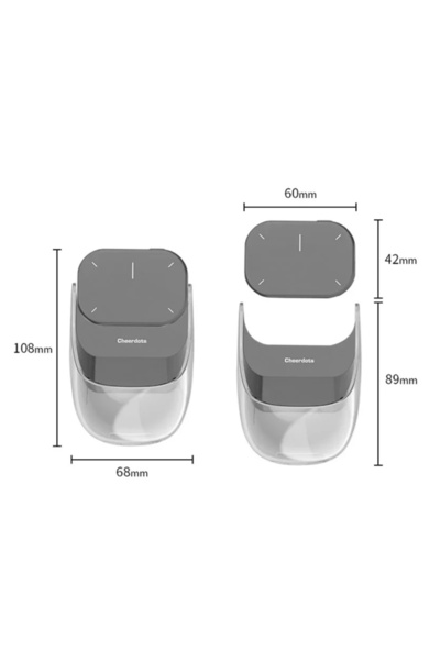 leeways Ai Touchpad konuşma Lazerli Mıknatıslı Air Mouse Kablosuz Bluetooth Mouse Fare