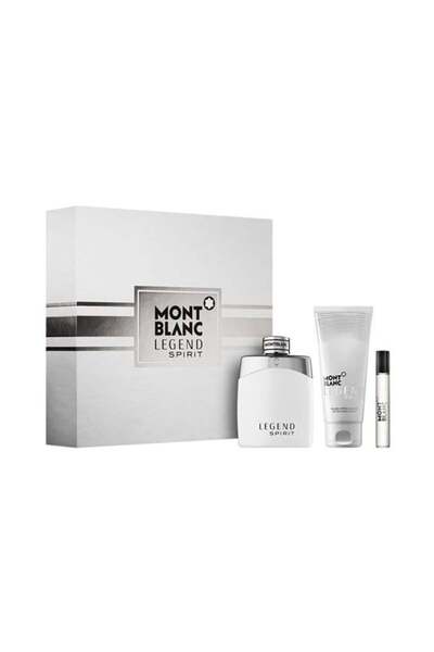 Mont Blanc Legend Spirit Set, Men, Eau de Toilette, 100ml + Shower Gel 100ml + Eau de Toilette 7.5ml