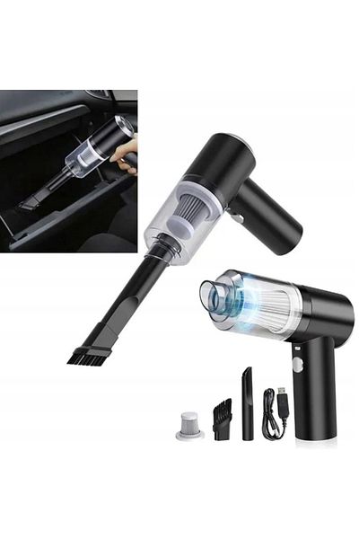 OEM Aspirator Auto, Usb, Aspirare Umeda, Led, 120w, 35kpa, Negru
