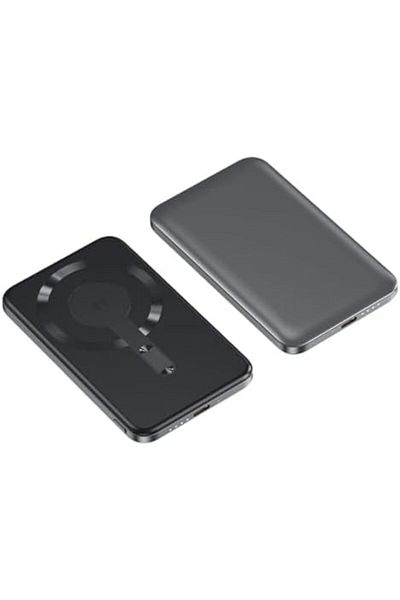 IQ TOUCH 15W Magnetic Wireless Power Bank – 5000mAh, 20W PD Fast Charging, Ultra-Slim Design
