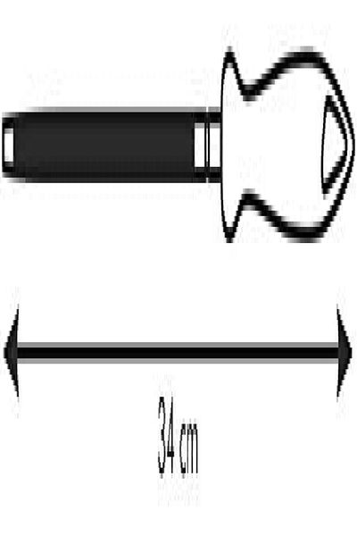 TESCOMA Presto 20 cm Sharpening Steel – Knife Honer Tool