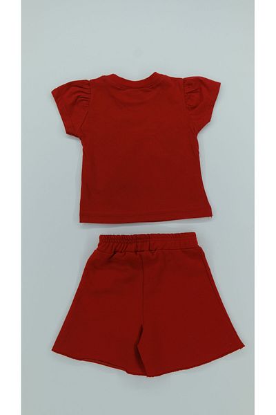 ZİMBOO Baby Girl Printed Bottom Top 2 Piece Set
