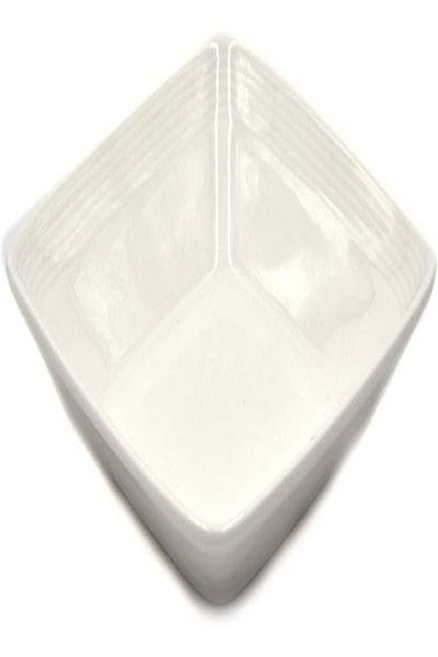 QUALITIER Square Bowl – White, 15 cm Elegant Serveware