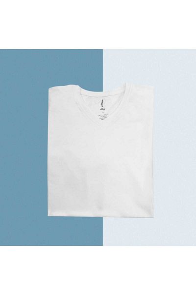Barraq Comfort V-Neck Shiny T-Shirt