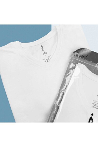 Barraq Comfort V-Neck Shiny T-Shirt