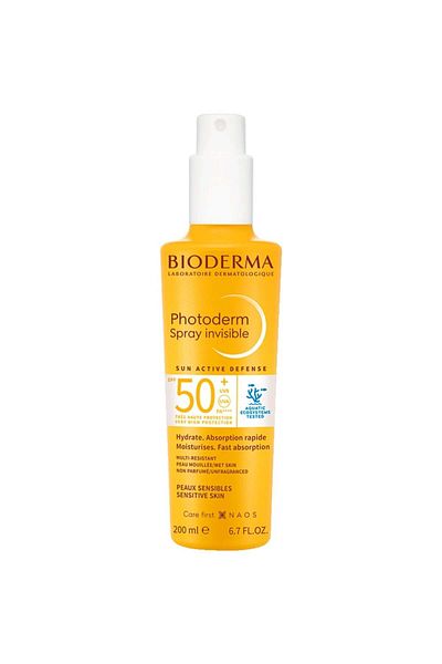 Bioderma Photoderm Invisible Sunscreen Spray SPF50+, 200 ml