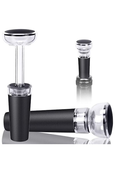 Creative Toys Set 3 dopuri ANGMAD, pentru sticlele de vin, cu pompa de vacum