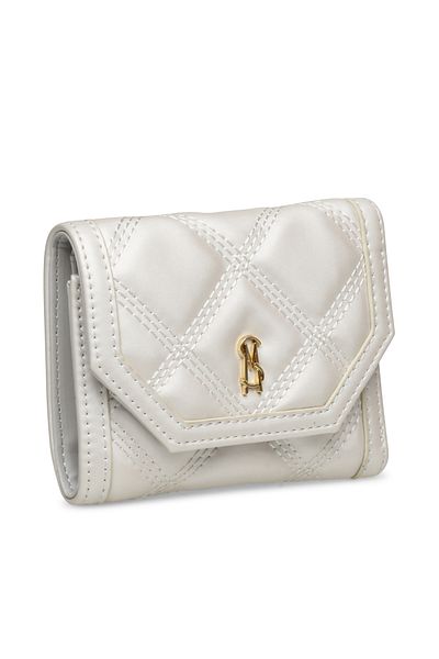 Steve Madden Bpaxs Gold–Colored Wallet For Women