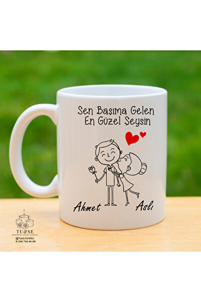 Tu&Se Candles ❤️   You Are the Most Beautiful Thing to Happen to Me Mug – Rom...