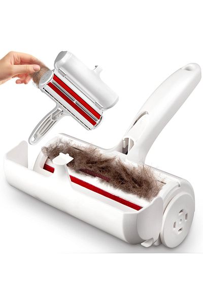 Teno Teno® Hair Cleaning Brush, reusable, universal, red