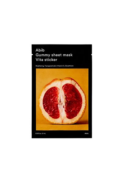 Abib قناع Abib Gummy Sheet Vita Sticker - قناع تفتيح ومضاد للعيوب