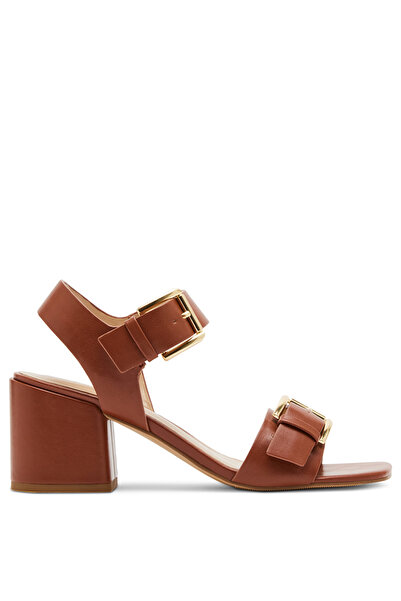 Steve Madden Almaa Tan Heeled Sandals For Women
