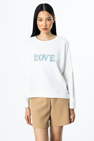 ON Μακρυμάνικη μπλούζα με λέξη Love