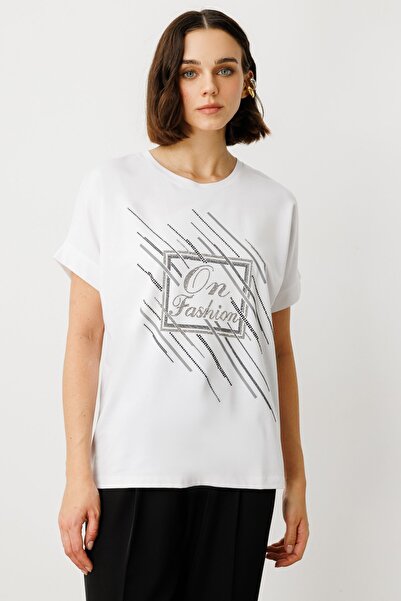 ON Μπλούζα Stone με τύπωμα